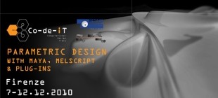 Parametric Design with Maya, MELscript & Plugins