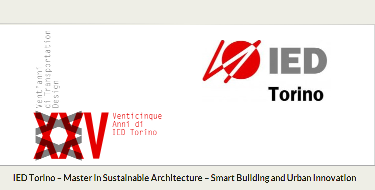 Co-de-iT joins the Master in Sustainable Architecture at IED Turin
