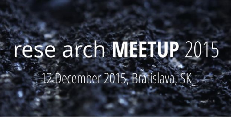 Co-de-iT at "rese arch MEETUP 2015" in Bratislava